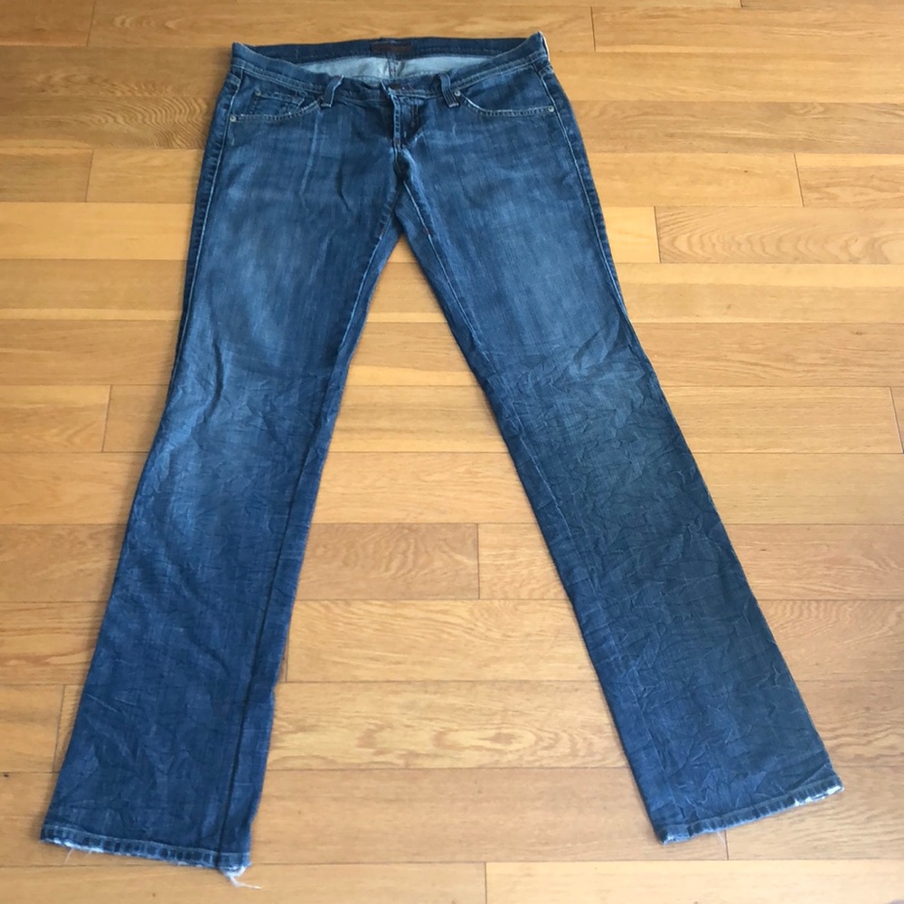 Vintage Boot Cut Blue Jeans
